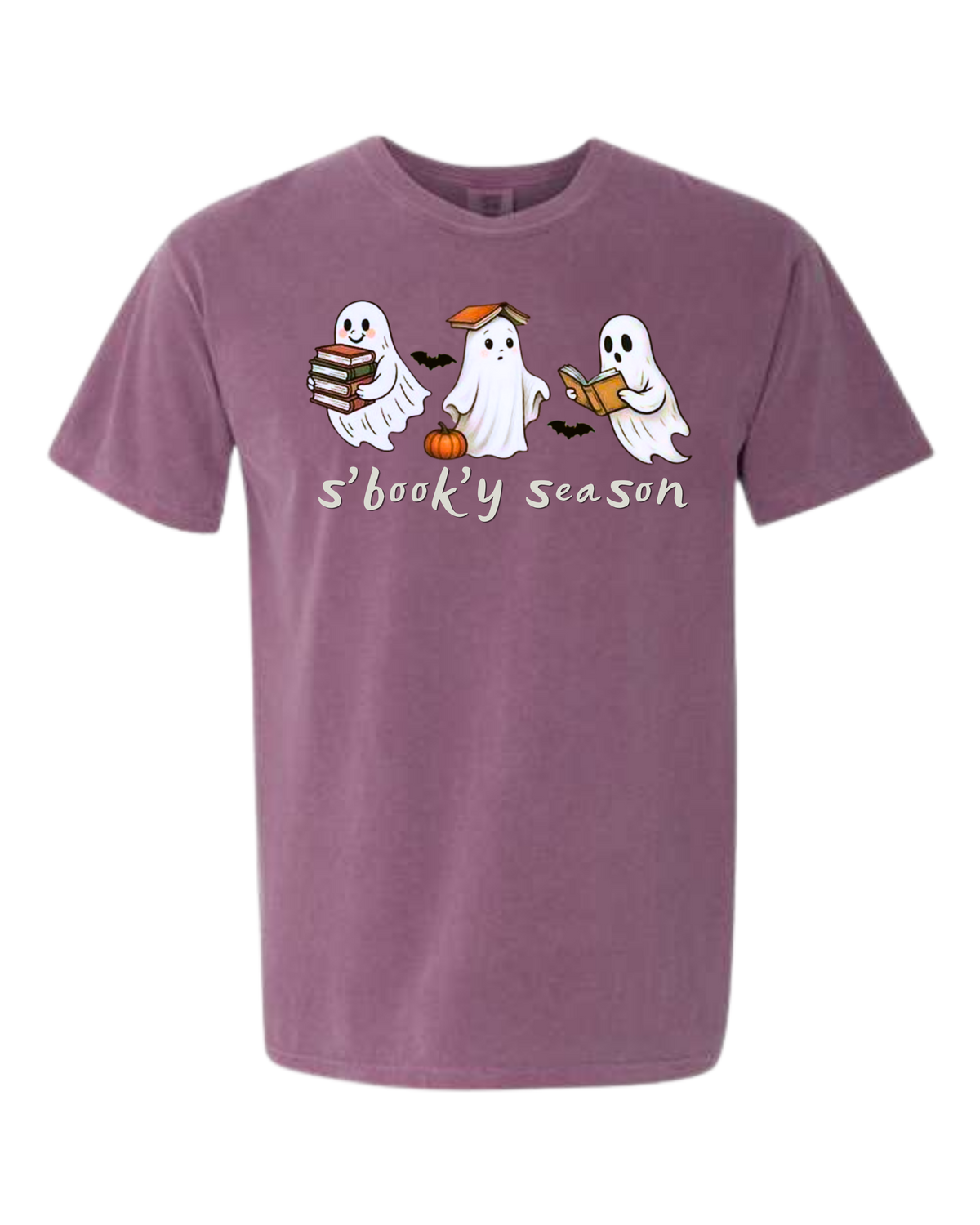 S'book'y season - Comfort Colors - Heavyweight Unisex Tee - Pinks, Purples
