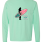 Mana in My Soul - Comfort Colors - Heavyweight Long Sleeve Tee - Blues & Greens