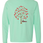 Bloom - Comfort Colors - Heavyweight Long Sleeve Tee - Blues & Greens