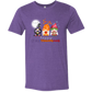 Happy HalloThanksMas Gnomes - Unisex Tee - Purples