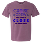 Cruise Crew Most Likely to Close the Buffet Down - Comfort Colors - Heavyweight Unisex Tee - Pinks & Purples