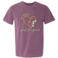 Not Perfect Just Forgiven - Comfort Colors - Heavyweight Unisex Tee - Pinks & Purples