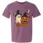 Halloween Besties - Comfort Colors - Heavyweight Unisex Tee - Pinks & Purples