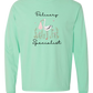 Delivery Specialist - Comfort Colors - Heavyweight Long Sleeve Tee - Blues & Greens