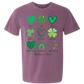 Galatians 5 - St Patrick's Day - Comfort Colors - Heavyweight Unisex Tee - Pinks & Purples