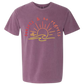 Sunsets & No Regrets - Comfort Colors - Heavyweight Unisex Tee - Pinks & Purples