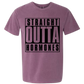 Straight Outta Hormones - Comfort Colors - Heavyweight Unisex Tee - Pinks, Purples