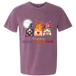 Happy HalloThanksMas Gnomes - Comfort Colors - Heavyweight Unisex Tee - Pinks, Purples