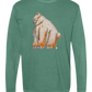 Muscle Bear - Comfort Colors - Heavyweight Long Sleeve Tee - Blues & Greens