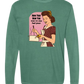 New Year New You - Comfort Colors - Heavyweight Long Sleeve Tee - Blues & Greens