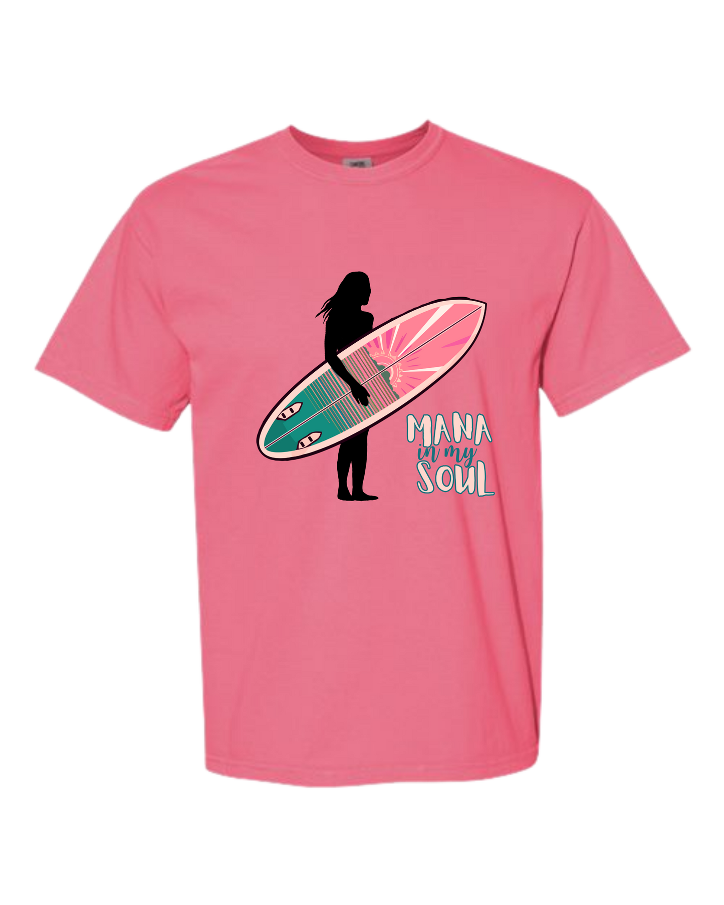 Mana in My Soul - Comfort Colors - Heavyweight Unisex Tee - Pinks & Purples
