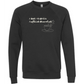 I don't rise & shine I caffeinate & coordinate - Sponge Fleece Raglan Sweatshirt - Blues, Greens, Purple, and Black