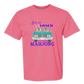 Get in Loser We're Playing Mahjong - Comfort Colors - Heavyweight Unisex Tee - Pinks & Purples