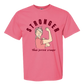 Stronger Than Period Cramps - Comfort Colors - Heavyweight Unisex Tee - Pinks & Purples