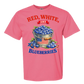 Red, White, And Blueberries - Comfort Colors - Heavyweight Unisex Tee - Pinks & Purples