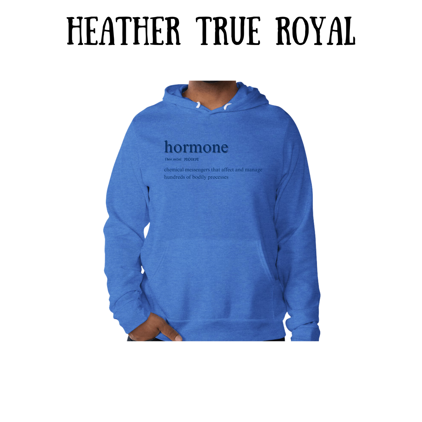BP - Hormone - Sponge Fleece Hoodie - Blues, Purples