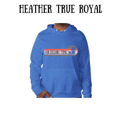 VP - On Island Time - Sponge Fleece Hoodie - Blues, Purples