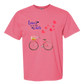 Love is in The Air - Comfort Colors - Heavyweight Unisex Tee - Pinks & Purples