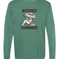 Booked for the Summer - Comfort Colors - Heavyweight Long Sleeve Tee - Blues & Greens