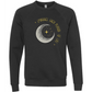Embrace Each Period of Life - Sponge Fleece Raglan Sweatshirt - Blues, Greens, Purple, and Black