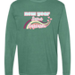 New Year Same Sarcasm - Comfort Colors - Heavyweight Long Sleeve Tee - Blues & Greens
