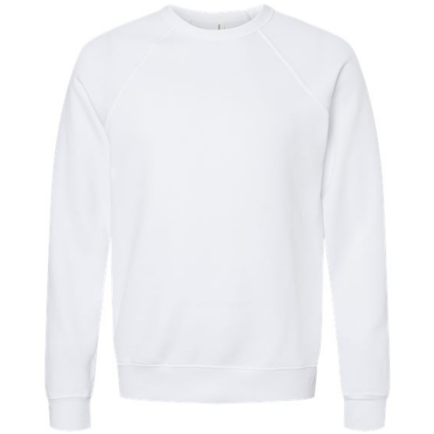 Custom Design - Sponge Fleece Raglan Sweatshirt - Greens, Neutrals