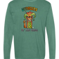 Guardian of The Chill - Comfort Colors - Heavyweight Long Sleeve Tee - Blues & Greens