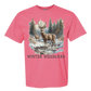 Winter Woodland - Comfort Colors - Heavyweight Unisex Tee - Pinks, Purples