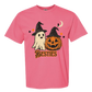 Halloween Besties - Comfort Colors - Heavyweight Unisex Tee - Pinks & Purples