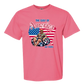 The Gulf of America - Comfort Colors - Heavyweight Unisex Tee - Pinks & Purples