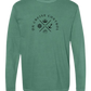On Cruise Control - Comfort Colors - Heavyweight Long Sleeve Tee - Blues & Greens