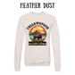 CP - Yellowstone: Fluffy Cows - Sponge Fleece Raglan Sweatshirt - Assorted Colors