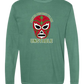 Masked Because We Are Unstable - Comfort Colors - Heavyweight Long Sleeve Tee - Blues & Greens