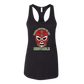 Masked Because We Are Unstable - Bella+Canvas - Women's Jersey Racerback Tank