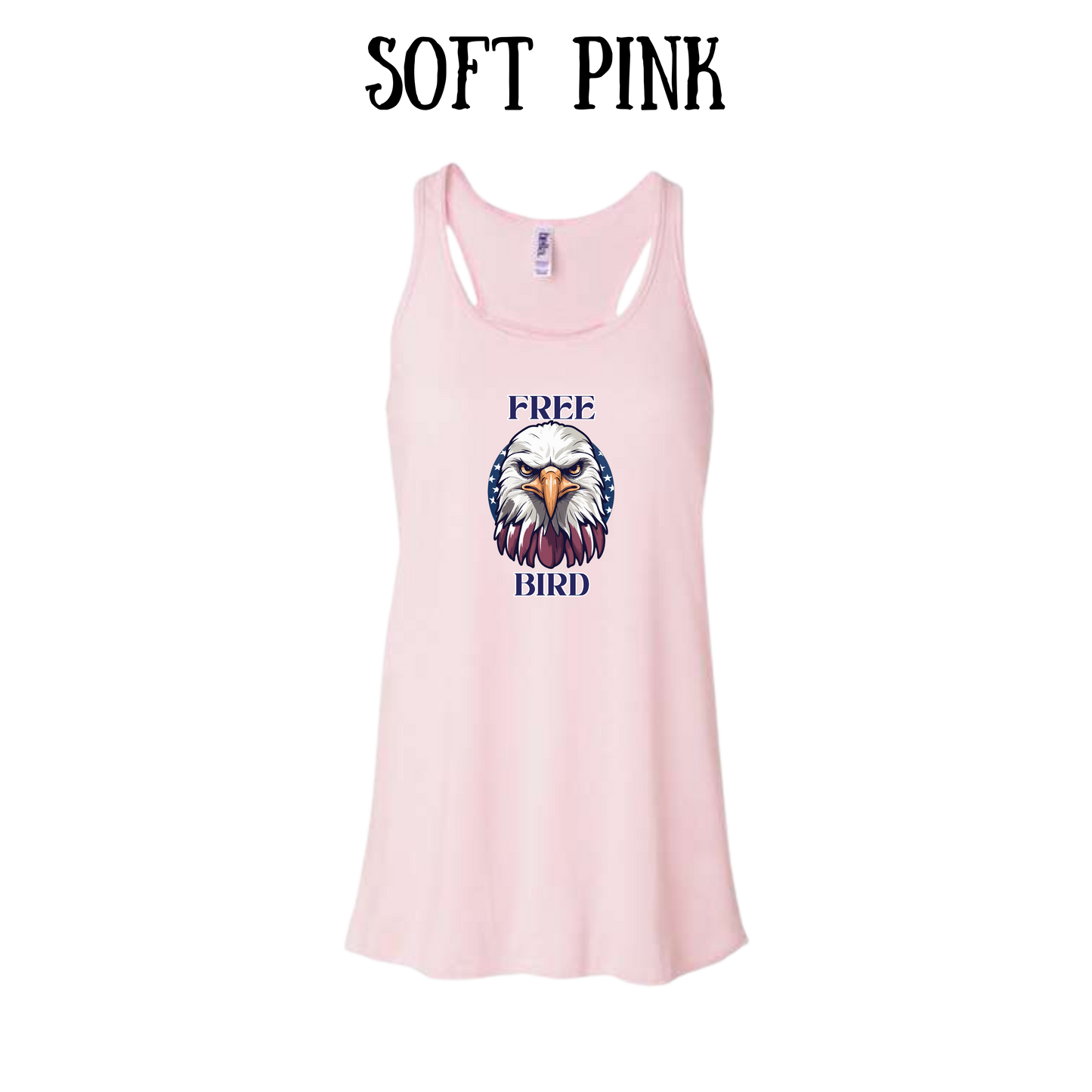 PP - Free Bird - Women's Flowy Racerback Tank