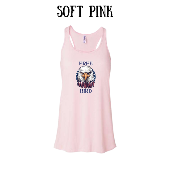 PP - Free Bird - Women's Flowy Racerback Tank
