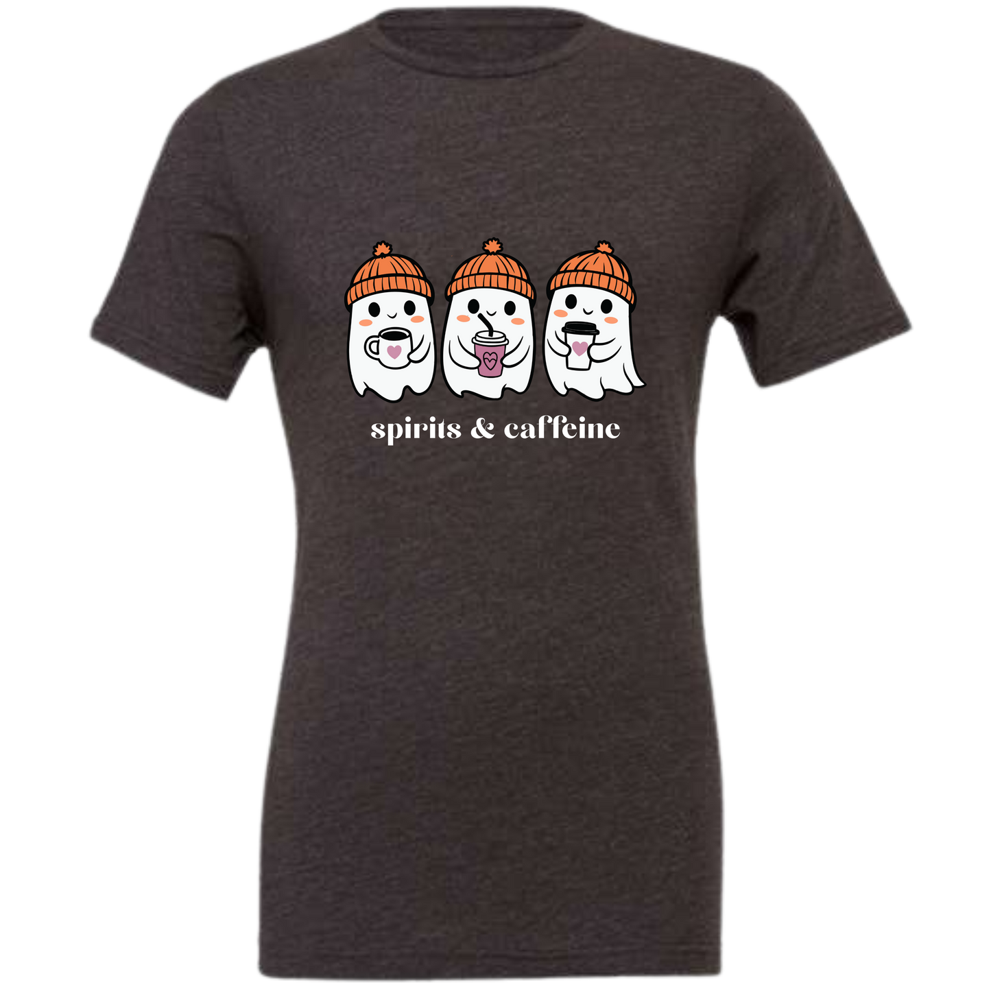 Spirits & Caffeine - Unisex Tee - Neutrals