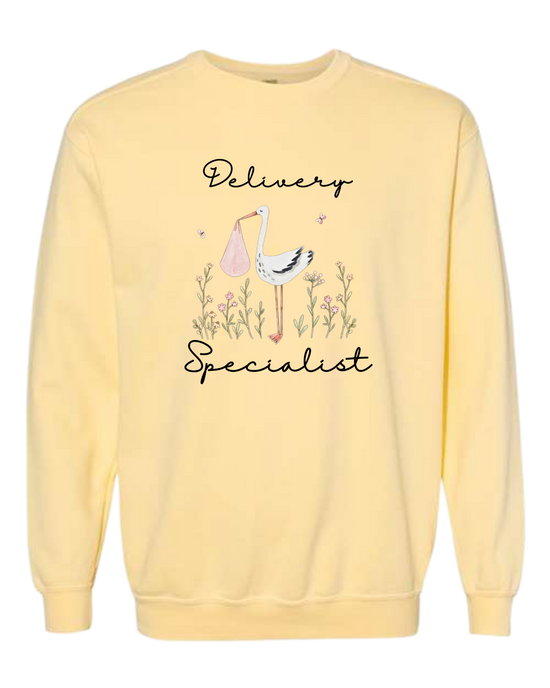 Delivery Specialist - Comfort Colors - Sweatshirt - Assorted Colors