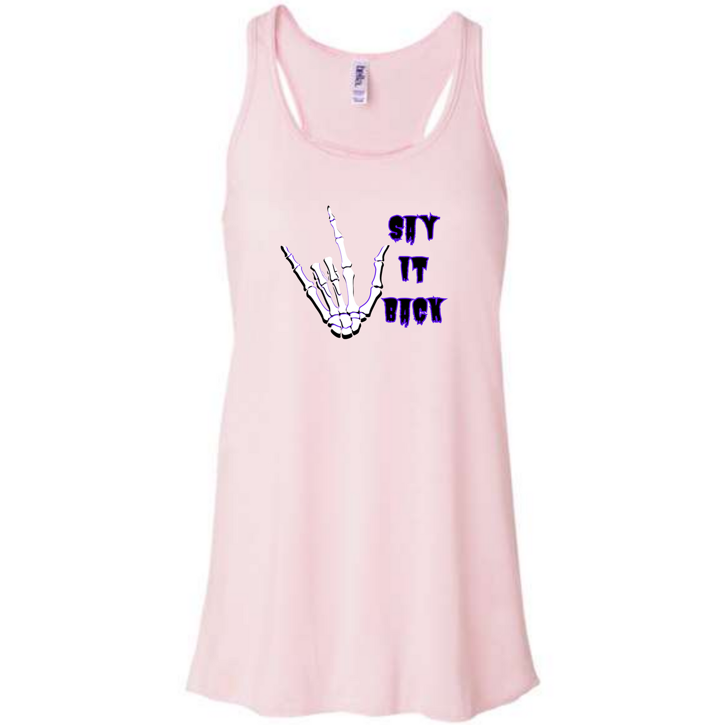 I Love You, Say It Back - Women's Flowy Racerback Tank