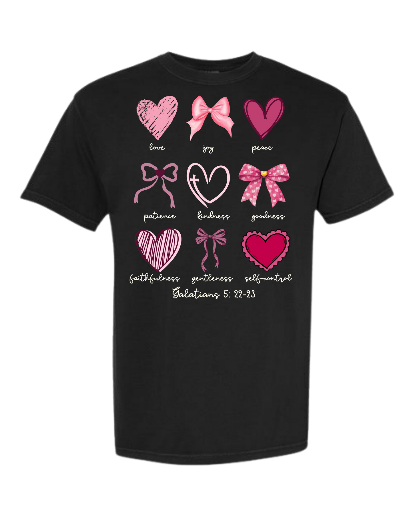 Galatians 5 - Valentines - Comfort Colors - Heavyweight Unisex Tee - Neutral Colors