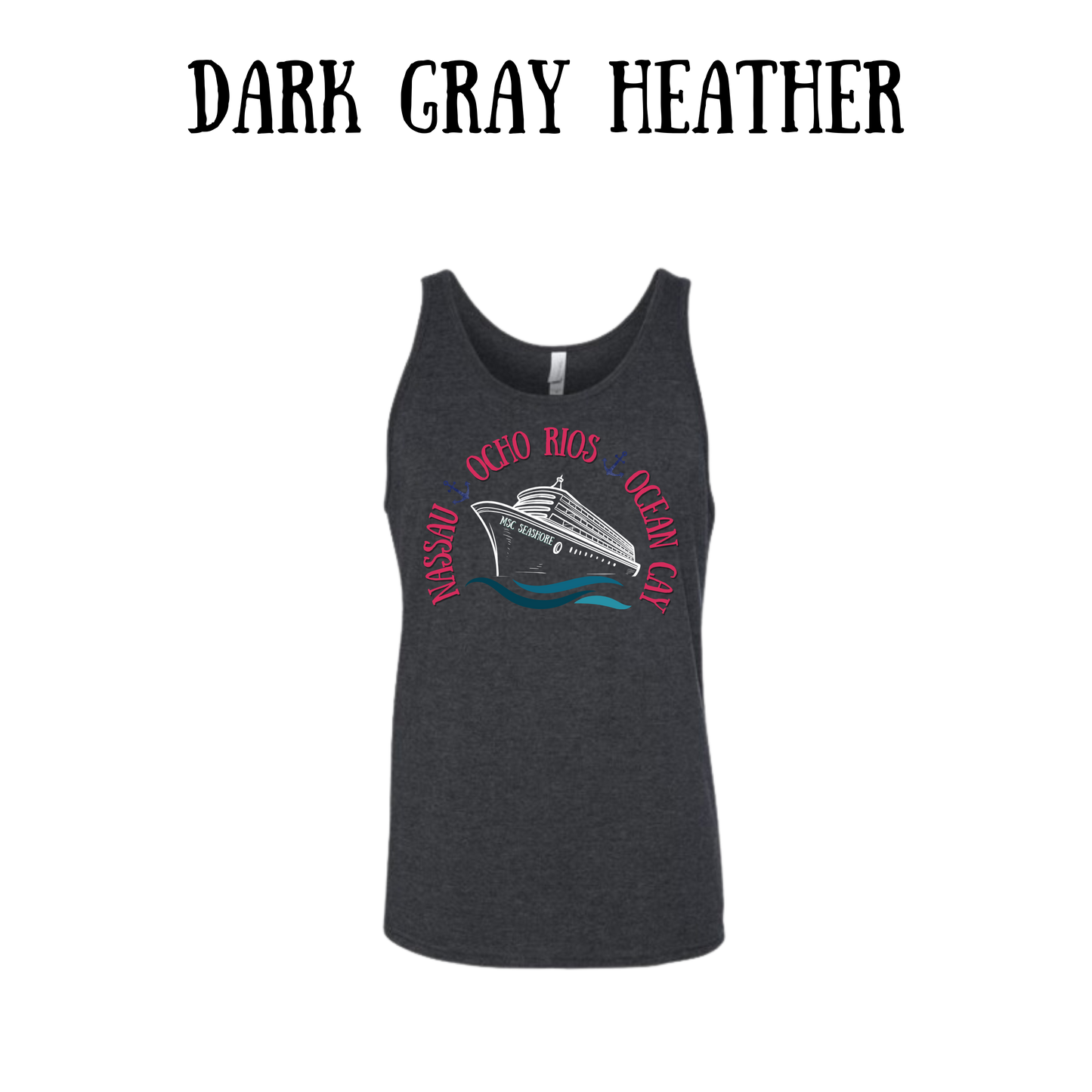 VP - MSC Seashore - Unisex Tank