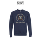 CP - Bear Lake Utah - Sponge Fleece Raglan Sweatshirt - Blues, Purples