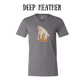AC - Muscle Bear - Unisex V-Neck - Neutral Colors