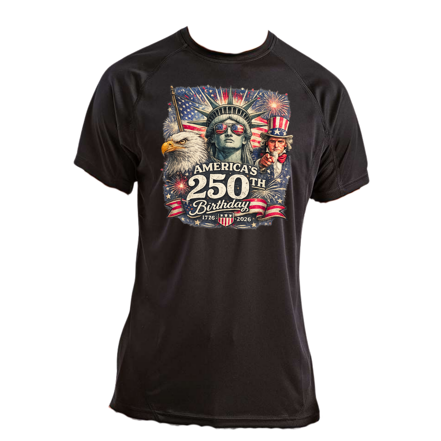 America's 250th Birthday - Unisex TriDri Tee - Assorted Colors