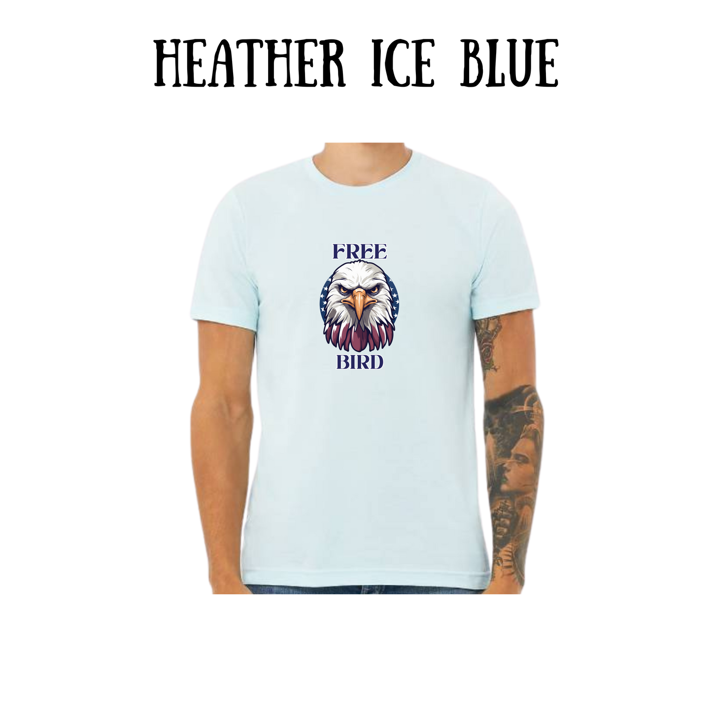 PP - Free Bird - Unisex Tee - Blues
