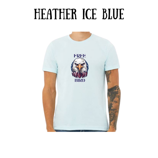 PP - Free Bird - Unisex Tee - Blues