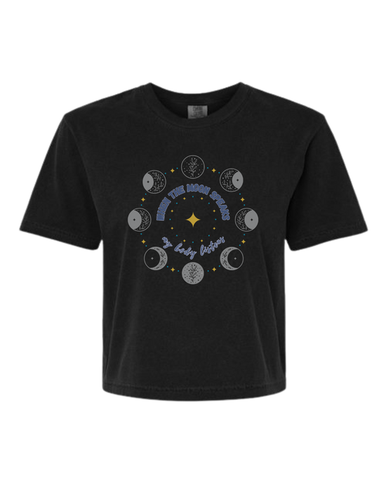 When The Moon Speaks My Body Listens - Comfort Colors - Boxy T - Assorted Colors