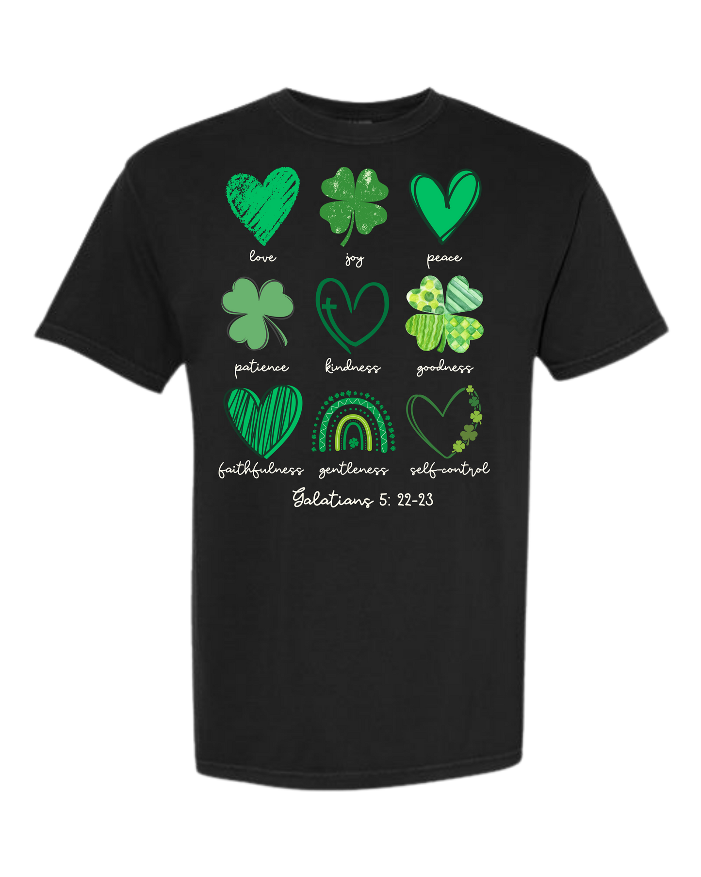 Galatians 5 - St Patrick's Day - Comfort Colors - Heavyweight Unisex Tee - Neutral Colors