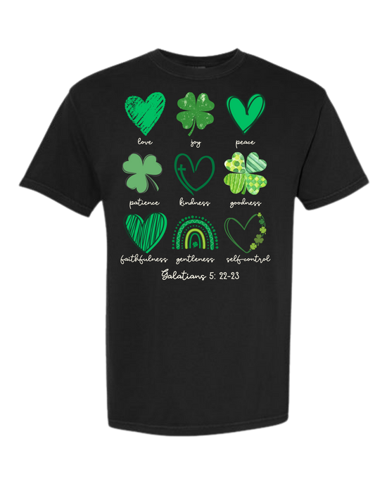 Galatians 5 - St Patrick's Day - Comfort Colors - Heavyweight Unisex Tee - Neutral Colors