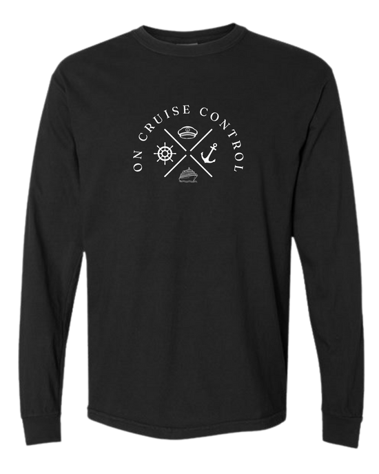 On Cruise Control - Comfort Colors - Heavyweight Long Sleeve Tee - Neutral Colors